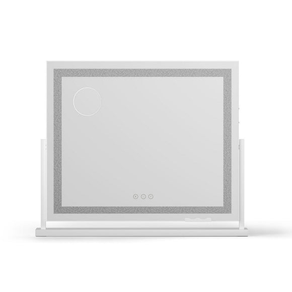 Embellir Makeup Mirror 60x50cm 360～ Rotatable Vanity Mirror with Lights Crystal LED - RnR Galore