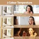 Embellir Makeup Mirror 60x50cm 360～ Rotatable Vanity Mirror with Lights Crystal LED - RnR Galore