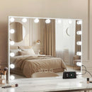 Embellir Makeup Mirror 80x58cm Hollywood Vanity with LED Light Tabletop Wall - RnR Galore