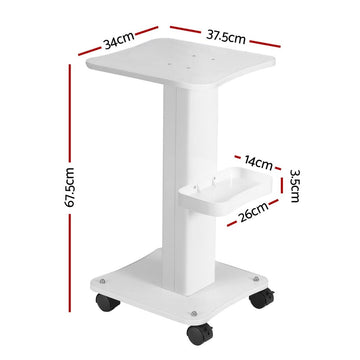 Embellir Salon Trolley Cart Spa Beauty Rolling Tray Hairdressing Storage Stand - RnR Galore