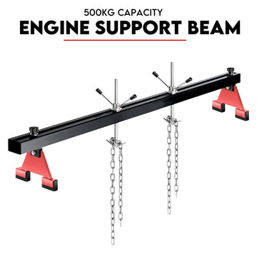 Engine Support Bar Engine Load Leveler 1100 Lbs Transmission w/ Dual Hook - RnR Galore