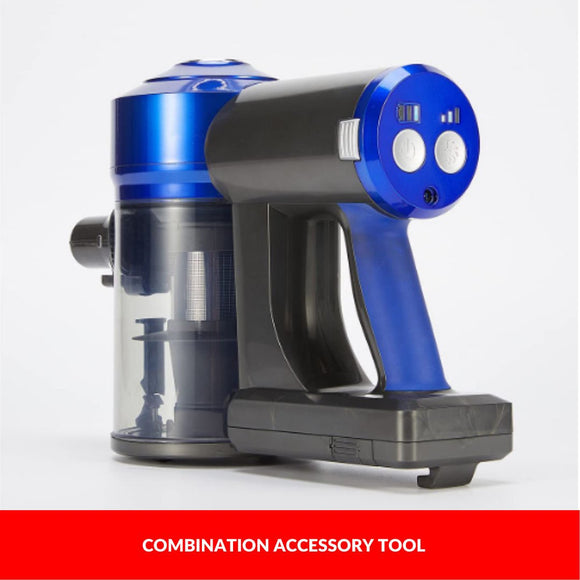 Enigma V8 22.2v Cordless Stick Vacuum Cleaner Blue + Toolkit - RnR Galore
