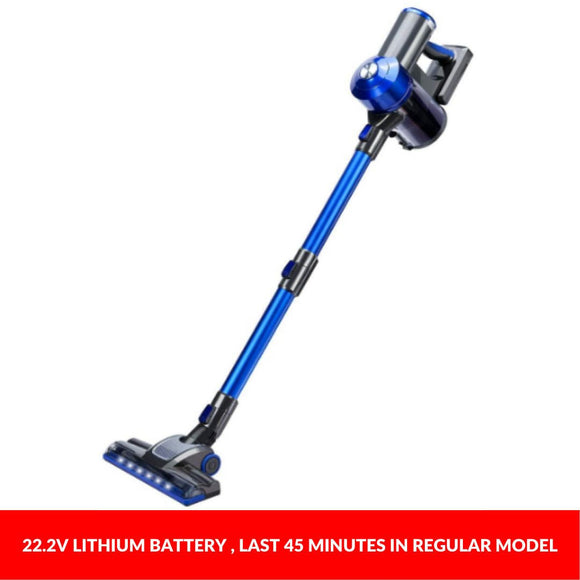 Enigma V8 22.2v Cordless Stick Vacuum Cleaner Blue + Toolkit - RnR Galore
