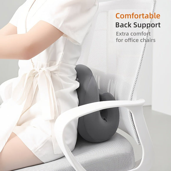 Ergonomic Multi - functional Nap Pillow - Desk Rest Pillow with Neck/Side Support, Memory Foam Cushion for Office, Home & Travel(ORANGE) - RnR Galore
