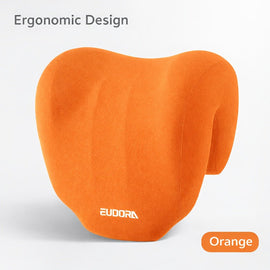 Ergonomic Multi - functional Nap Pillow - Desk Rest Pillow with Neck/Side Support, Memory Foam Cushion for Office, Home & Travel(ORANGE) - RnR Galore