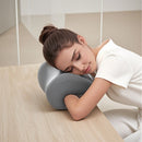 Ergonomic Multi - functional Nap Pillow - Desk Rest Pillow with Neck/Side Support, Memory Foam Cushion for Office, Home & Travel(PINK) - RnR Galore