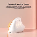 Ergonomic Vertical Mouse - Multi - Device Bluetooth5.0 & 2.4G Wireless, Adjustable DPI, Silent Click(green) - RnR Galore