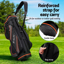Everfit 14 Ways Dividers Golf Bag Stand Insulated Carry Bag Zippered Rain Cover - RnR Galore