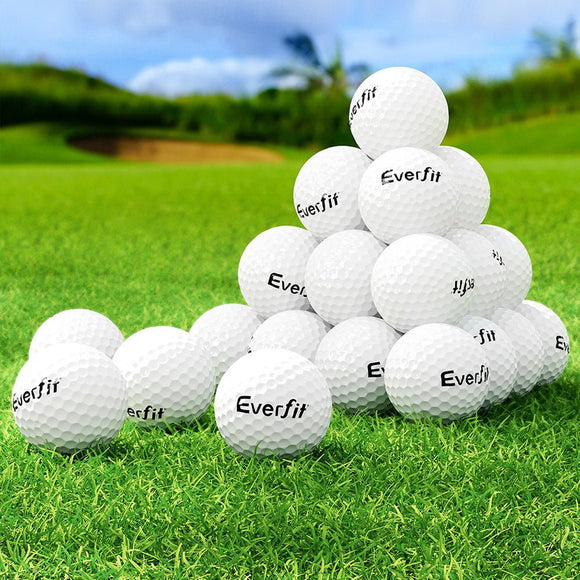 Everfit 24pcs Golf Ball Set Reusable Distance Golf Balls Practice Training - RnR Galore