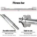 Everfit 38kg Barbell Set Weight Plates Bar Lifting Bench 168cm - RnR Galore
