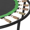 Everfit 48inch Round Fitness Trampoline Rebounder Adjustable Handrail Green - RnR Galore