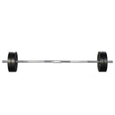 Everfit 48kg Barbell Set Weight Plates Bar Lifting Bench 168cm - RnR Galore