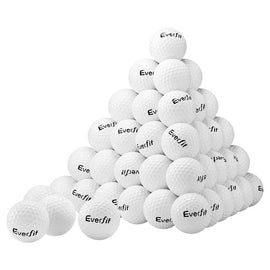 Everfit 60pcs Golf Ball Set Reusable Distance Golf Balls Practice Training - RnR Galore