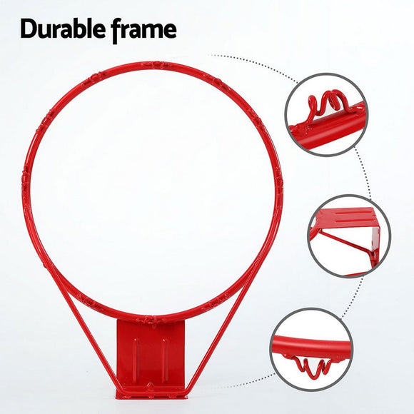 Everfit Basketball Ring Hoop Rim Goal Net 45CM - RnR Galore