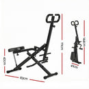 Everfit Foldable Squat Machine Deep Squat Rowing Machine 5 Adjustable Seat Home Gym - RnR Galore
