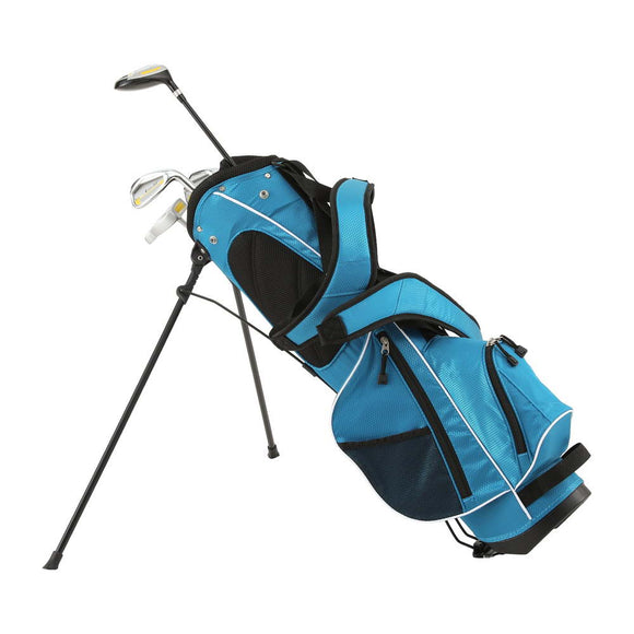 Everfit Golf Clubs Set Junior Right Handed Golf Wedges Iron Golf Stand Bag - RnR Galore