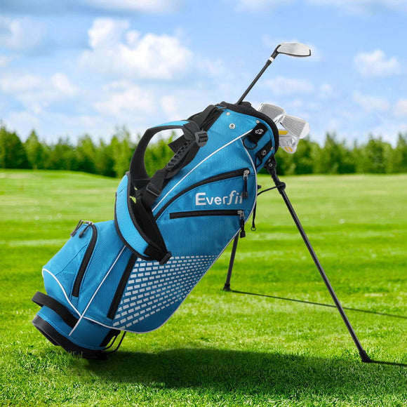 Everfit Golf Clubs Set Junior Right Handed Golf Wedges Iron Golf Stand Bag - RnR Galore