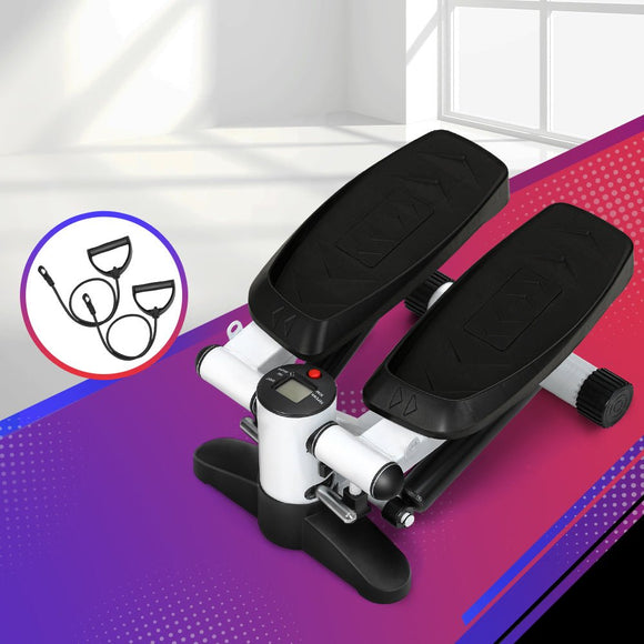 Everfit Mini Stepper Resistance Rope Aerobic Step Trainer Home Workout 150KG - RnR Galore