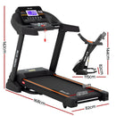 Everfit Treadmill Electric Auto Incline Home Gym Fitness Exercise Machine 490mm - RnR Galore