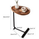 Fashion Snack Side Table C Shaped End Table for Sofa Couch Bed Small Living Room - RnR Galore