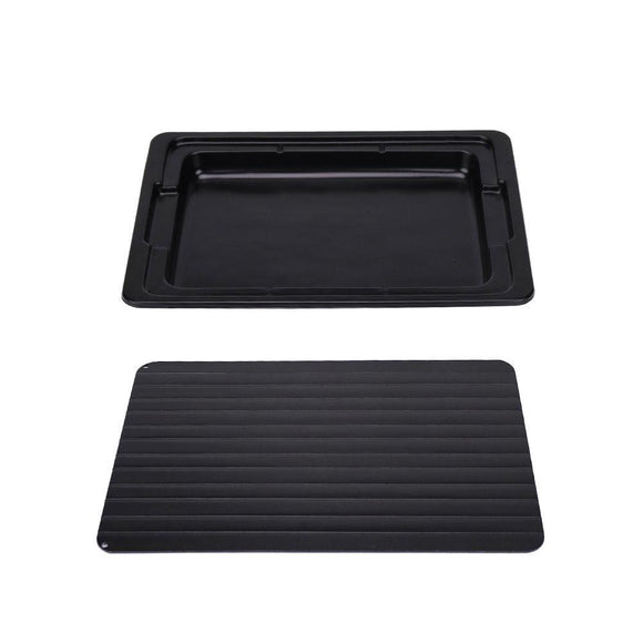 Fast Defrosting Meat Tray FDA Approved Large Miracle Aluminium Thawing Plate - RnR Galore