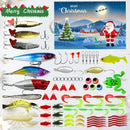 Fishing Lures Tackle Set for Fisher Men, Father, Granpa, Boys - 2025 Christmas Surprise Gift 78pcs - RnR Galore