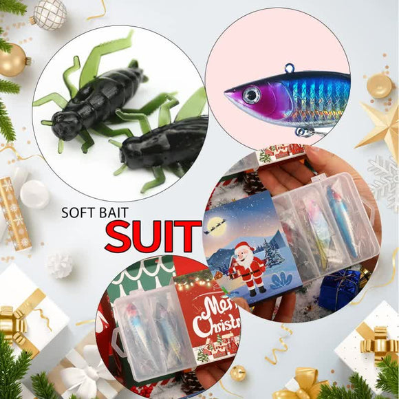 Fishing Lures Tackle Set for Fisher Men, Father, Granpa, Boys - 2025 Christmas Surprise Gift 78pcs - RnR Galore
