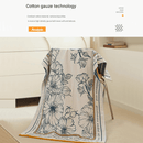 Flower Fairy Powder 40S Pure Cotton Gauze Bath Towel - Extra Large, Thick, Soft, and Highly Absorbent for Adults - RnR Galore