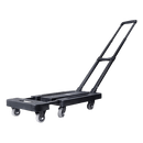 Foldable Hand Flatbed Trolley Cart 6 x 360 Degree Rotating Wheels with Maximum Load 200Kg - RnR Galore
