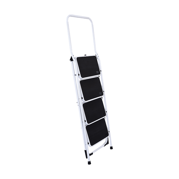 Foldable Non Slip 4 Step Steel Ladder - RnR Galore