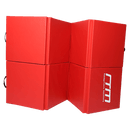 Folding Red Exercise Mat – Gymnastics, Martial Arts, Yoga, Karate & Judo Training - RnR Galore