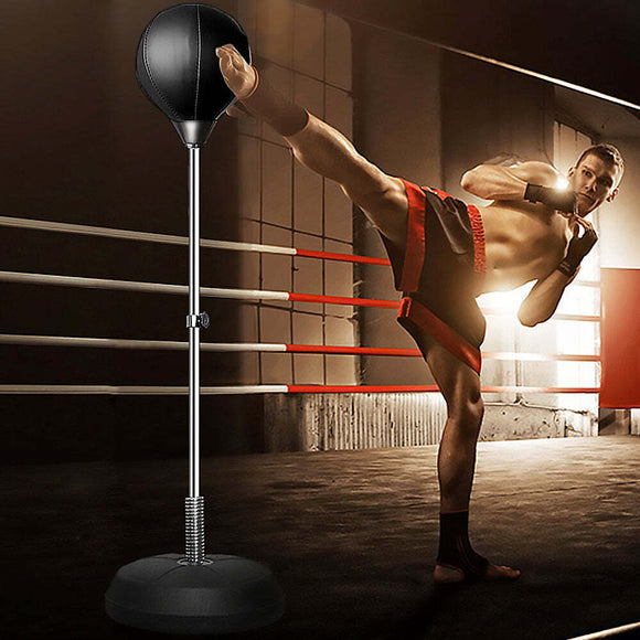 Free - Standing Boxing Set: PU Punching Ball & Boxing Gloves - RnR Galore