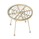 Gardeon 3PC Outdoor Bistro Set Patio Furniture Rope Setting Chairs Table Beige - RnR Galore