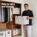 Gardeon 80L Outdoor Storage Box Foldable Camping Collapsible Bins Organizer - RnR Galore