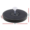 Gardeon Floating Solar Pond Water Fountain Pump Outdoor Fountains LED Light - RnR Galore