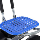 Gardeon Garden Stool Seat Foldable with Wheels Blue - RnR Galore