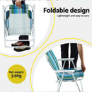 Gardeon Outdoor Chairs Folding Camping Chair Steel Portable Patio Furniture - RnR Galore