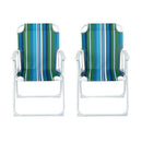 Gardeon Outdoor Chairs Folding Camping Chair Steel Portable Patio Furniture - RnR Galore