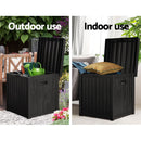 Gardeon Outdoor Storage Box 195L Bench Seat Garden Deck Toy Tool Sheds - RnR Galore