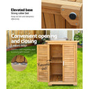 Gardeon Portable Wooden Garden Storage Cabinet - RnR Galore