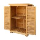 Gardeon Portable Wooden Garden Storage Cabinet - RnR Galore