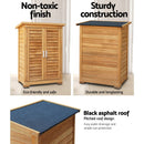 Gardeon Portable Wooden Garden Storage Cabinet - RnR Galore