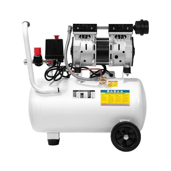 Giantz 24L Air Compressor 40 L/min 115psi Oil - Free Electric Portable Inflator - RnR Galore