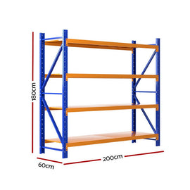 Giantz 2Mx1.8M Warehouse Shelving Garage Rack - RnR Galore