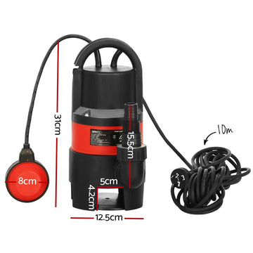 Giantz 550W Water Pump Dirty Submersible Sump Swim Pool Flooding Pond Clean - RnR Galore