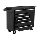 Giantz 6 Drawer Tool Box Chest Cabinet Toolbox Storage Garage Organiser Wheels - RnR Galore