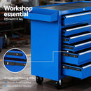 Giantz 6 Drawer Tool Chest Trolley Cabinet Cart Toolbox Storage Organiser Wheels - RnR Galore