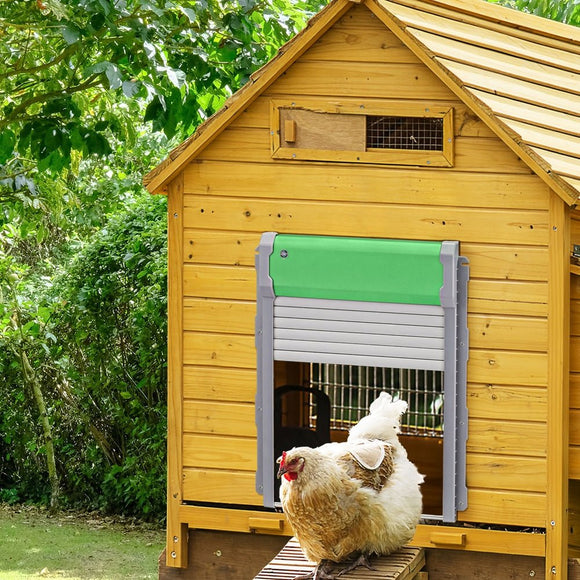 Giantz Automatic Chicken Coop Door Opener Cage Closer Timer Light Sensor - RnR Galore