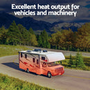 Giantz Diesel Air Heater 12V 5KW LCD Display Remote Control for Car Bus RV Indoor 10L - RnR Galore