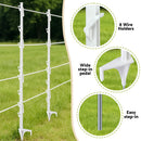 Giantz Electric Fence Posts 20pcs Electric Fence Poly White - RnR Galore
